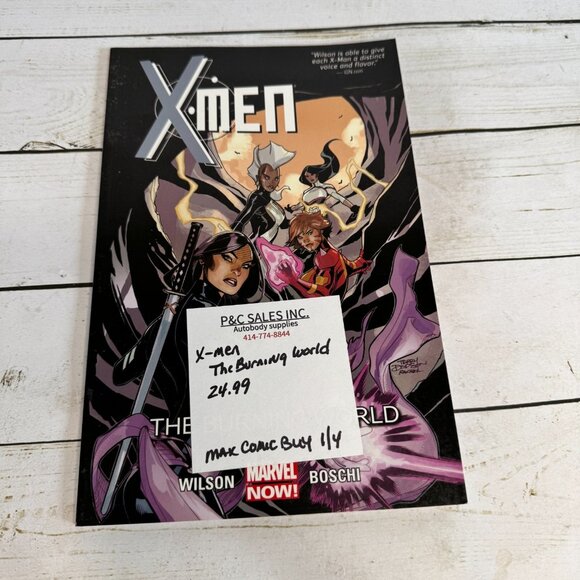 X-Men Burning World Vol 5 Willow Wilson First Printing 2015 Graphic Novel PB - Picture 7 of 7